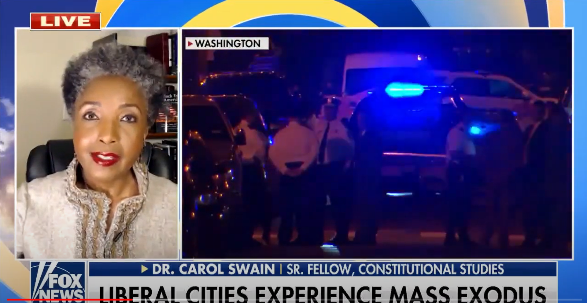 Dr. Swain: Washington DC has become a ‘wasteland’ of high crime, taxes ...